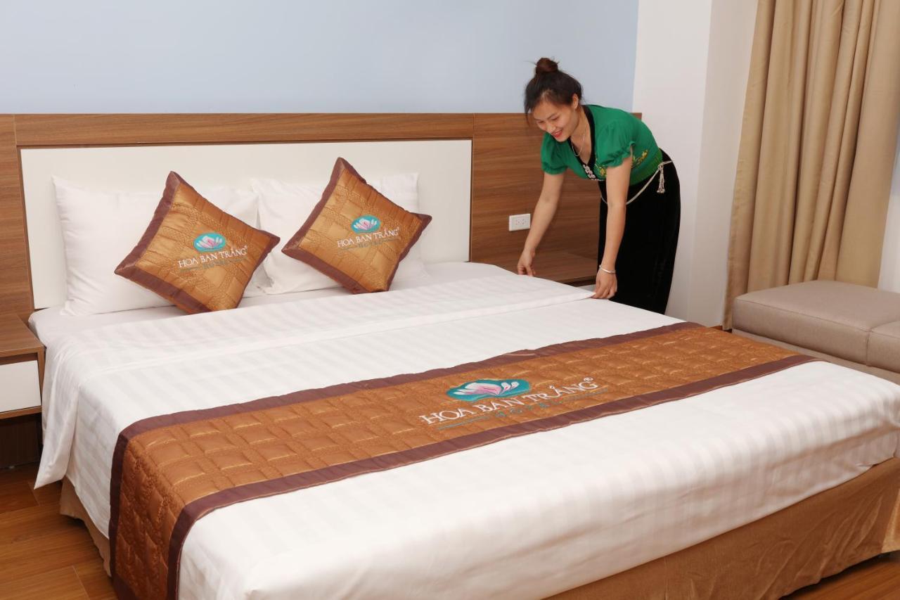 Khach San Hoa Ban Trang Hotel Son La Bagian luar foto